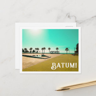 Georgia Batumi Architecture Landscape Postcard