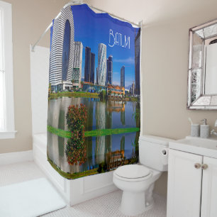 Georgia Batumi Architecture Landscape Shower Curtain