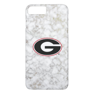 Georgia Bulldogs Logo | Marble iPhone 8 Plus/7 Plus Case