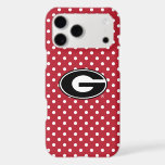 Georgia Bulldogs Logo | Polka Dot Pattern<br><div class="desc">Show off your Georgia spirit with these Bulldog OtterBox phone cases! This design is officially licensed artwork from the University of Georgia.</div>