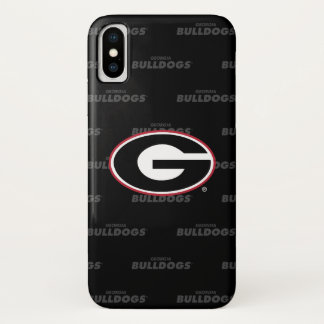 Georgia Bulldogs Logo | Watermark Pattern Case-Mate iPhone Case
