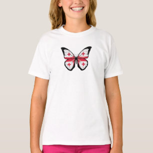 Georgia Butterfly Flag T-Shirt