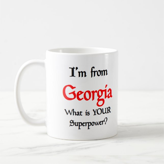 georgia coffee mug (Left)