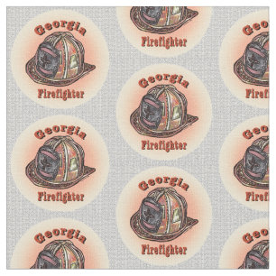Georgia Firefighter Fabric