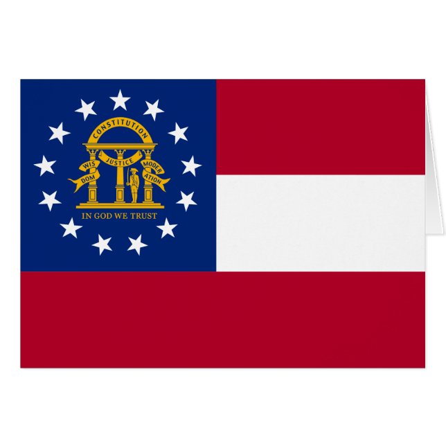 Georgia Flag (Front Horizontal)