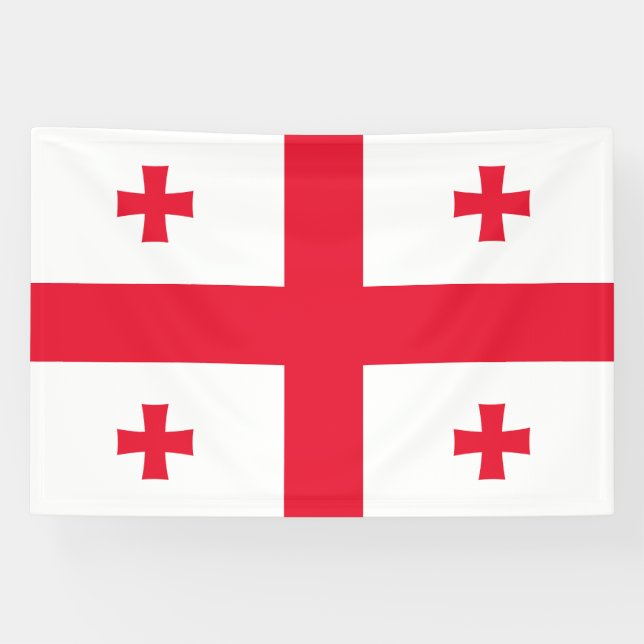 Georgia Flag Banner (Horizontal)