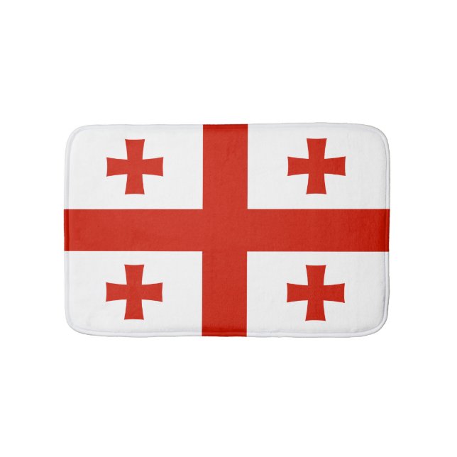 Georgia flag bath mat (Front)
