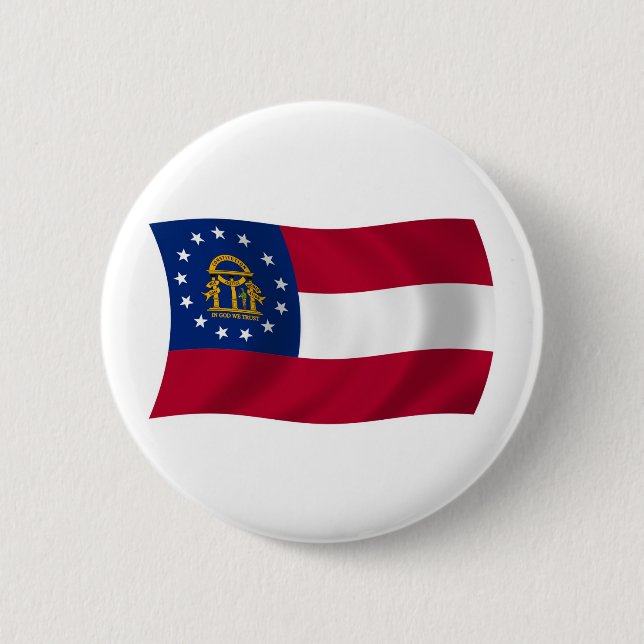 Georgia Flag Button (Front)