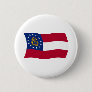 Georgia Flag Button