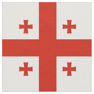 Georgia flag fabric