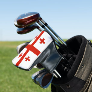 Georgia flag golf head cover