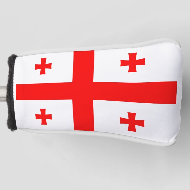 Georgia Flag Golf Head Cover (Front)