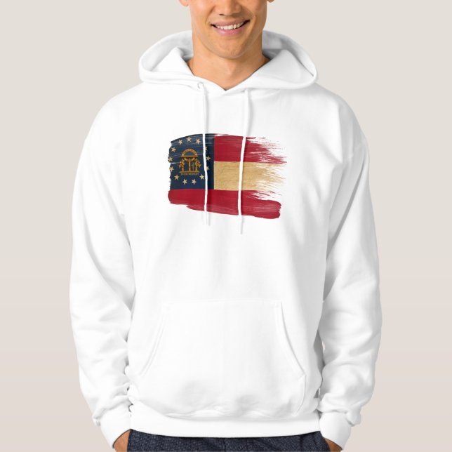 Georgia Flag Hoodie (Front)