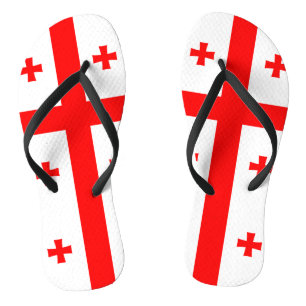Georgia Flag Jandals