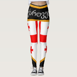 Georgia Flag Leggings