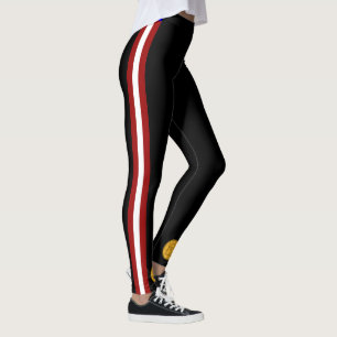 Georgia flag leggings