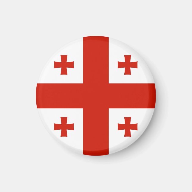Georgia flag magnet (Front)