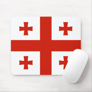 Georgia flag mouse pad