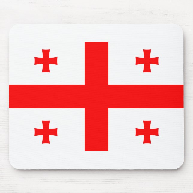 Georgia Flag Mouse Pad (Front)