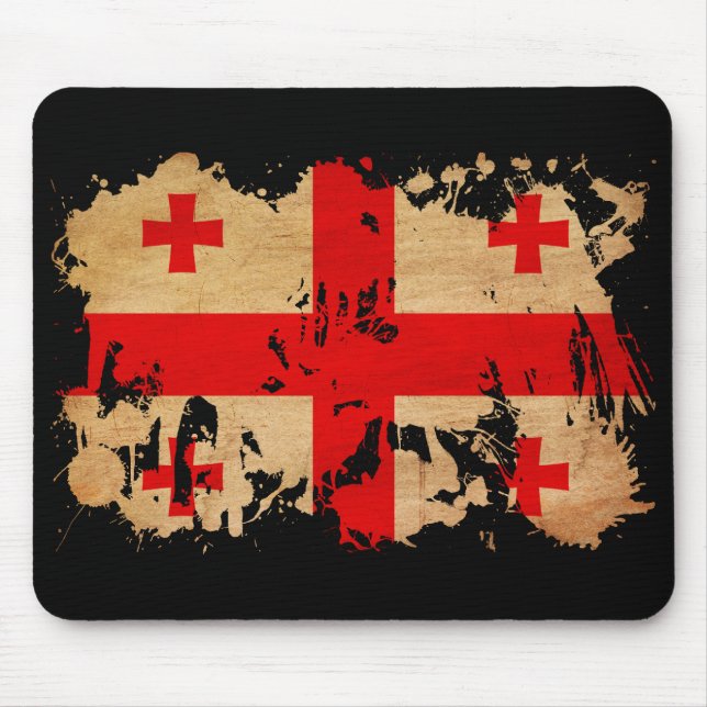 Georgia Flag Mouse Pad (Front)