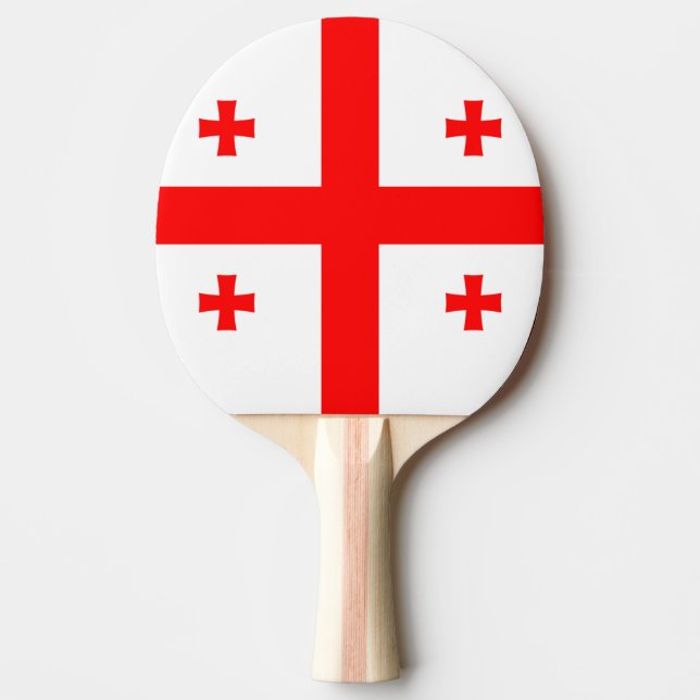 Georgia Flag Ping Pong Paddle (Front)