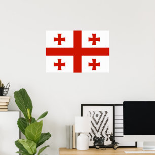Georgia flag poster