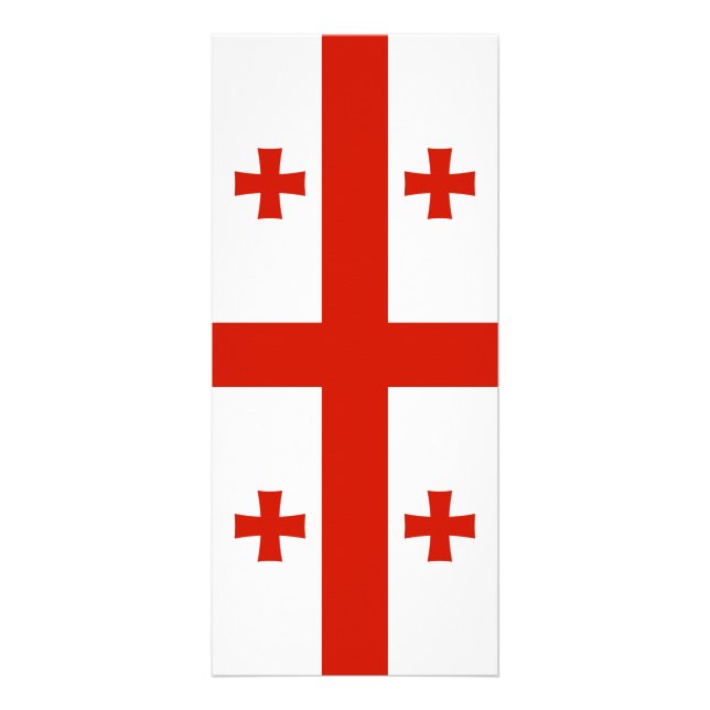 Georgia flag rack card (Front)