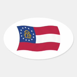 Georgia Flag Sticker