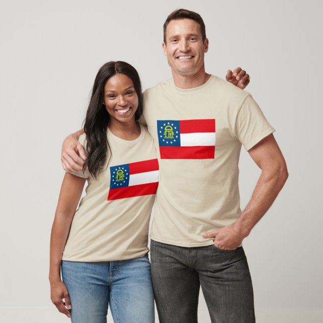 Georgia Flag T-shirt (Unisex)