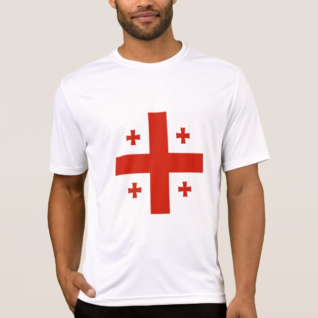 Georgia flag T-Shirt (Front)