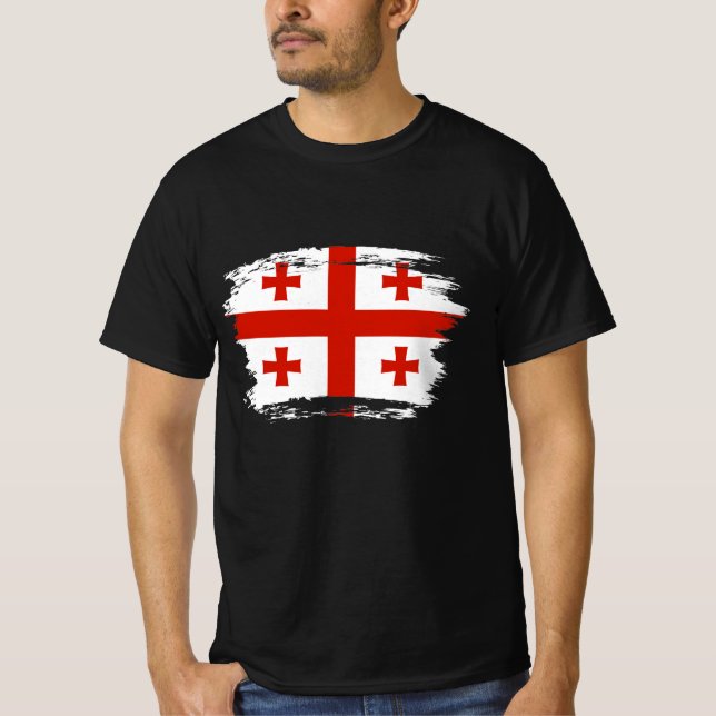 Georgia flag T-Shirt (Front)