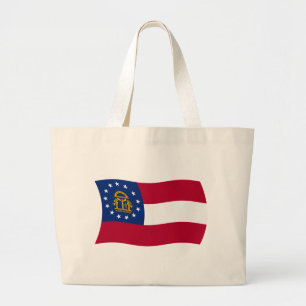 Georgia Flag Tote Bag