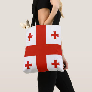 Georgia flag tote bag