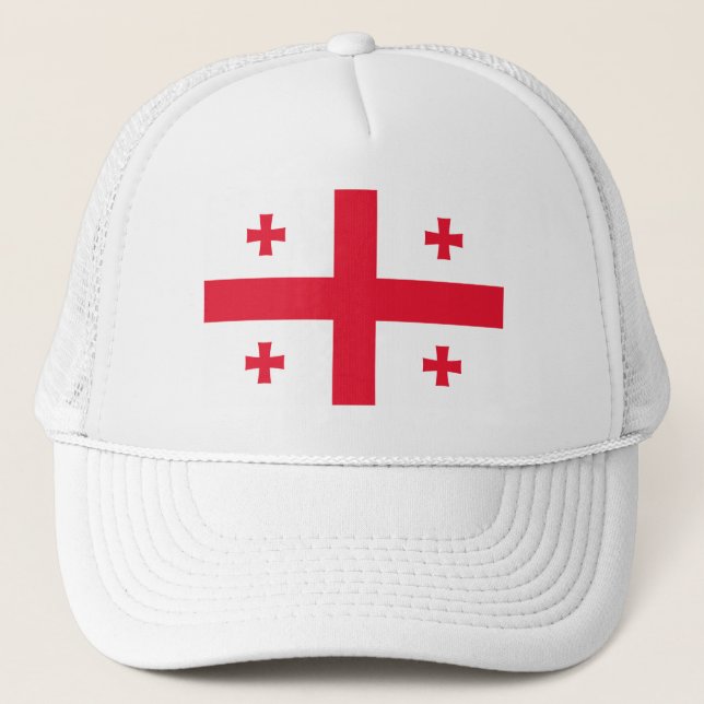 Georgia Flag Trucker Hat (Front)