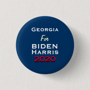 GEORGIA For BIDEN HARRIS 2020 Round Campaign 3 Cm Round Badge