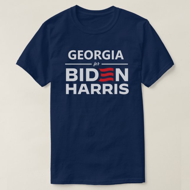 Georgia for Biden Harris T-Shirt (Design Front)