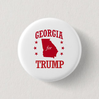 GEORGIA FOR DONALD TRUMP 3 CM ROUND BADGE