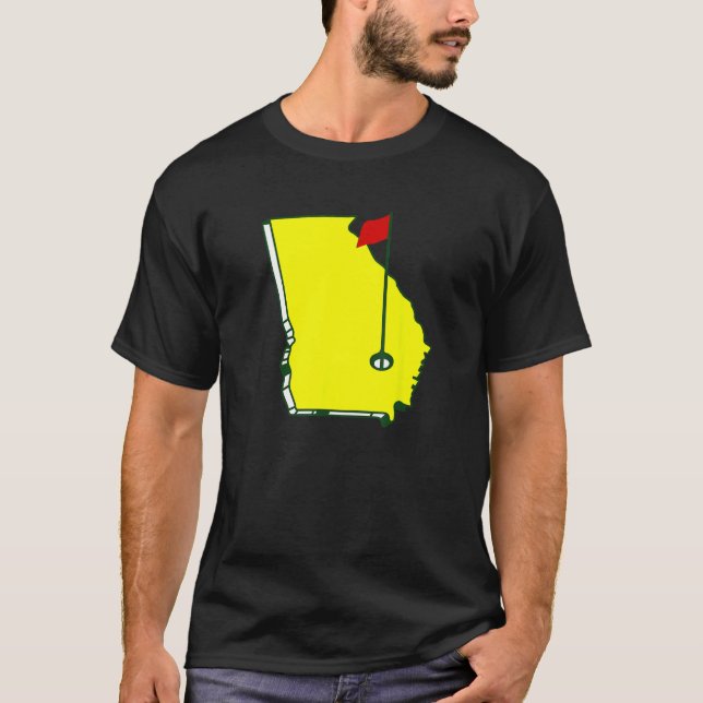 Georgia Golf Flag State T-Shirt (Front)