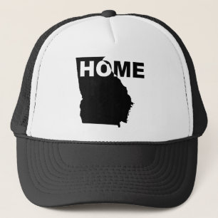 Georgia Home Away From State Ball Cap Trucker Hat