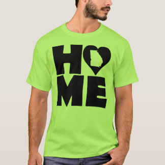 Georgia Home Heart State Tees T-Shirt