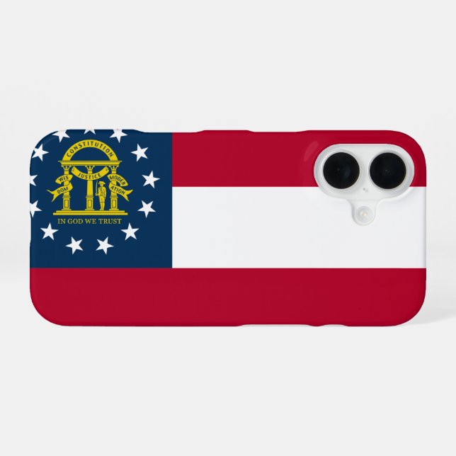 Georgia iPhone 16 Case (Back Horizontal)