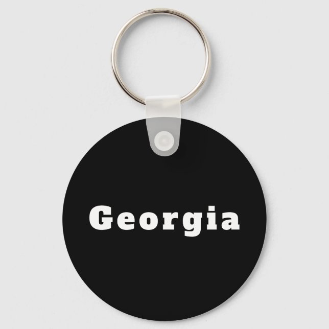 Georgia Key Ring (Front)