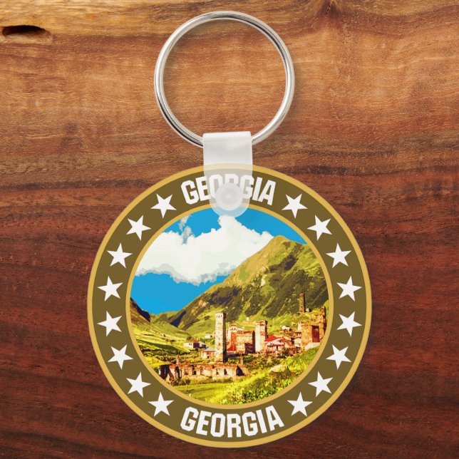 Georgia                                            key ring (Front)