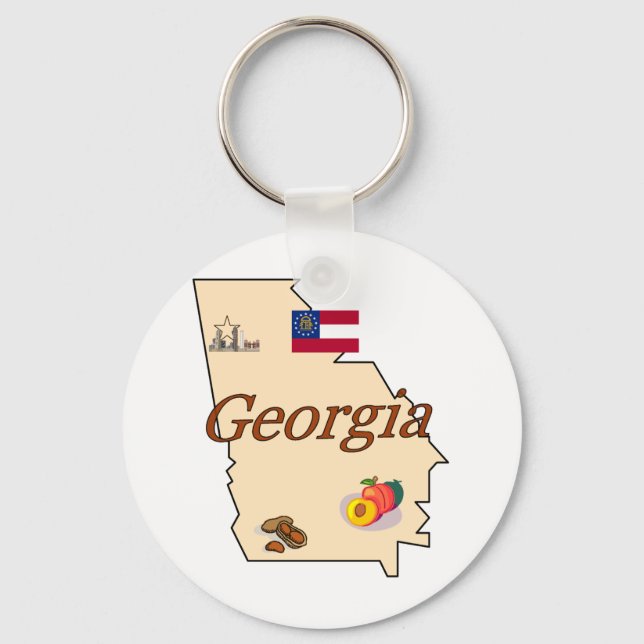 Georgia Keychain (Front)