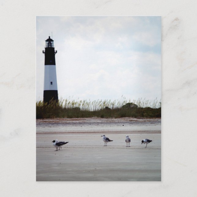 Georgia Lighthouse Postcard (Front)