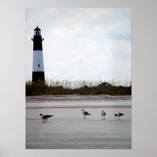 Georgia Lighthouse Poster (Front)