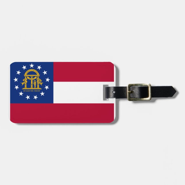 Georgia Luggage Tag (Front Horizontal)