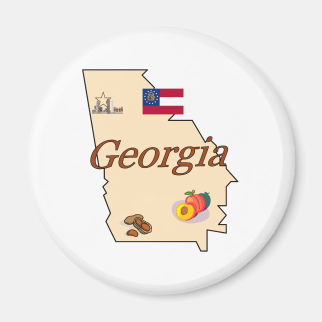 Georgia Magnet (Front)