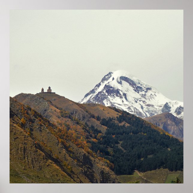 Georgia, mount Kazbegi Poster (Front)