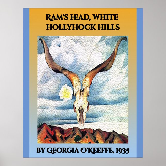 Georgia O"Keeffe 1935 Poster (Front)